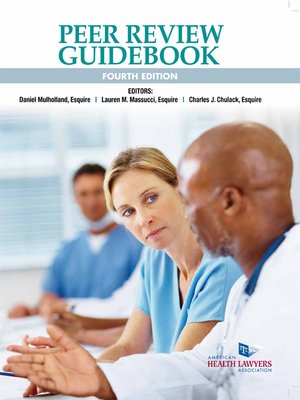 cover image of AHLA Peer Review Guidebook (Non-Members)